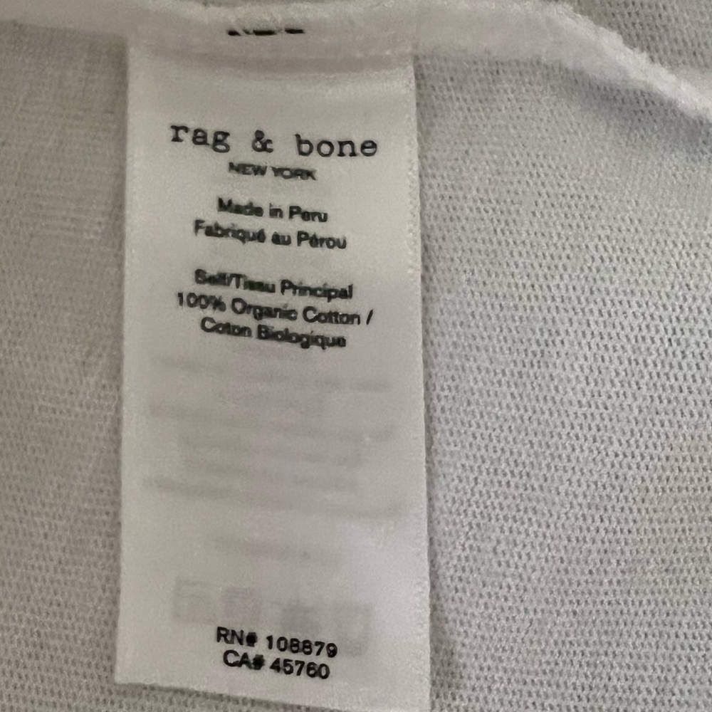 rag & bone Mix Media Muscle Tee - Picture 5 of 7